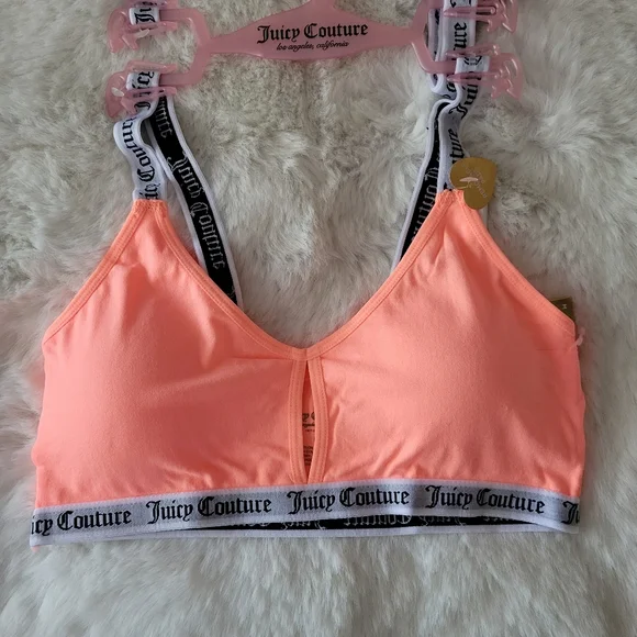 🧡JUICY COUTURE BRAND NEW 2-PACK BRALETTE SIZE S - Picture 10 of 14